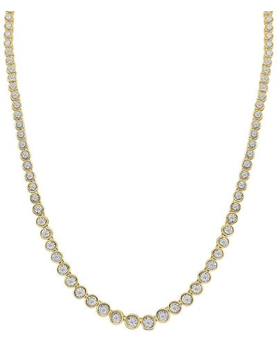 Sabrina Designs 14K 1.02 Ct. Tw. Diamond Tennis Necklace - Metallic
