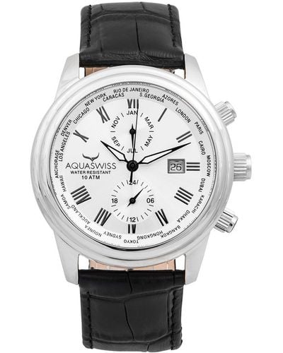 Aquaswiss Classic V Watch - Gray