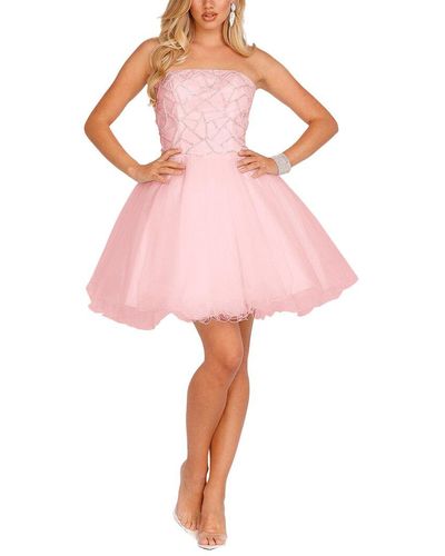 Terani Mini Dress - Pink