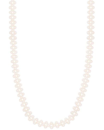 Splendid 5-6mm Pearl Necklace - White