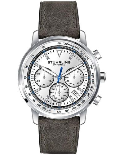 Stuhrling Stuhrling Original Monaco Watch - Gray