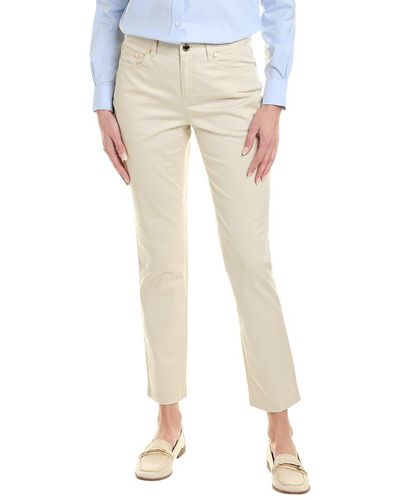Brooks Brothers Straight Pant - Natural