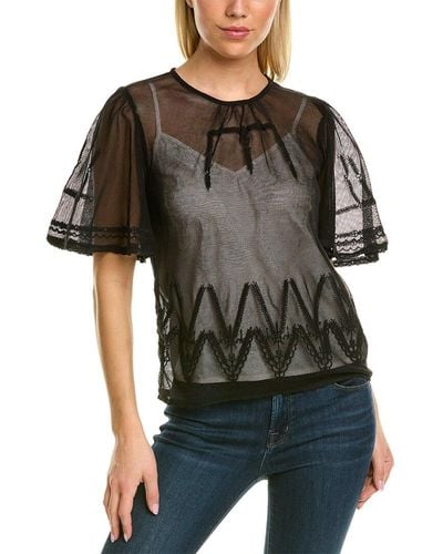 St. Roche Blythe Top - Black