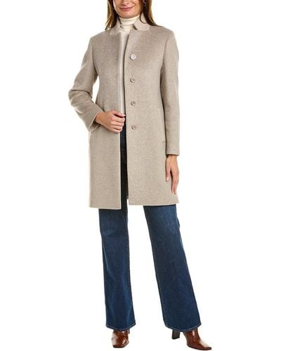 Cinzia Rocca Wool-blend Coat - Blue