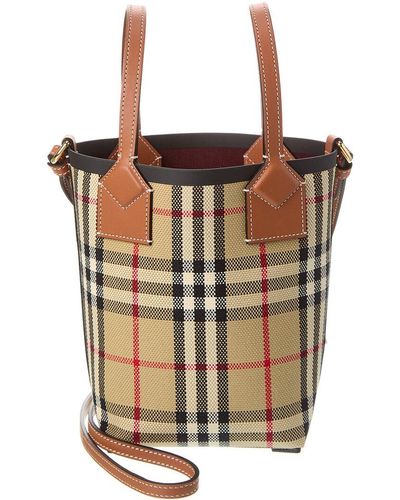 Vintage Check Mini London Tote Bag main image 0