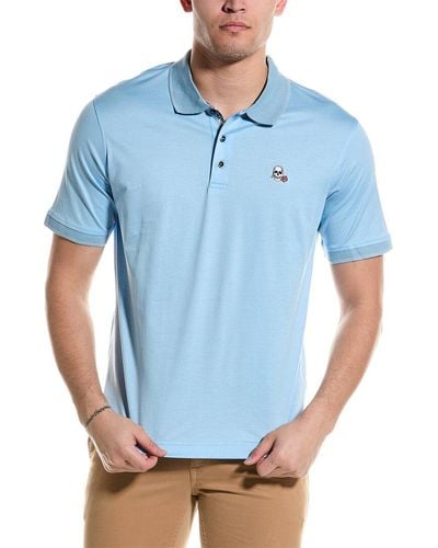 Robert Graham Archie 2 Classic Fit Polo Shirt - Blue