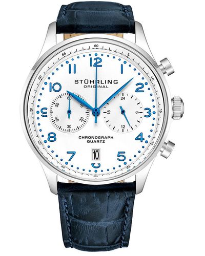 Stuhrling Stuhrling Original Monaco Watch - Grey