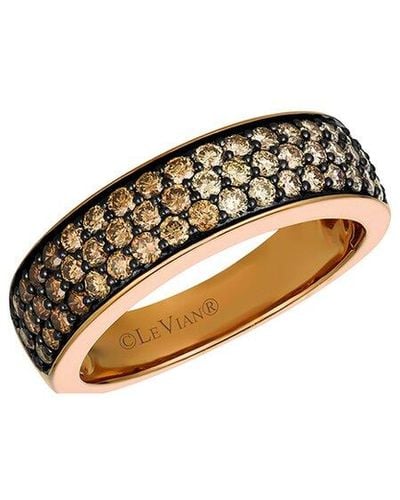 Le Vian Le Vian 14k Strawberry Gold 0.94 Ct. Tw. Diamond Ombre Ring - Metallic