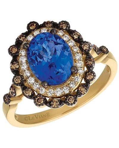 Le Vian 14k 2.04 Ct. Tw. Diamond & Tanzanite Ring - Blue