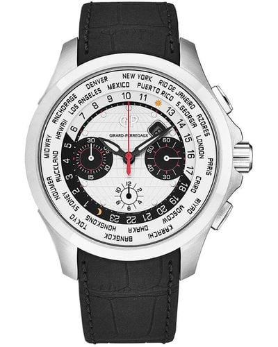 Girard-Perregaux World Timer Watch - Gray