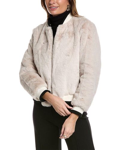 ENA PELLY Essential Bomber Jacket - Natural