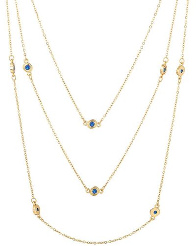 Eye Candy LA The Luxe Collection Cz Bethany 3pc Necklace Set - White