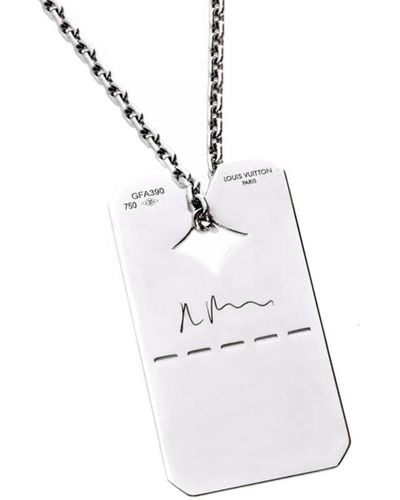 Shop Louis Vuitton Lv edge necklace cadenas (MP2993) by CITYMONOSHOP