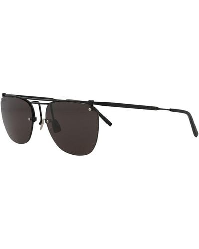 Saint Laurent Sl600 58mm Sunglasses - Brown