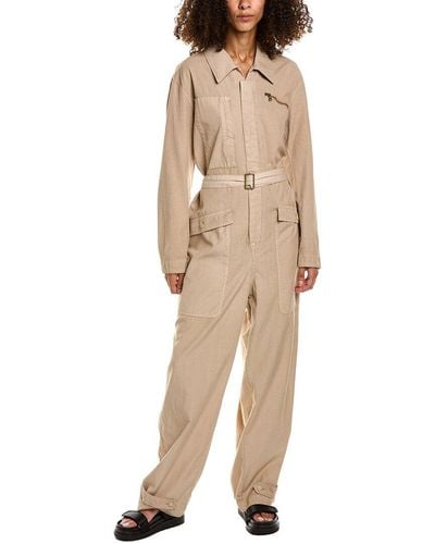 Burning Torch Workwear Coverall - Natural