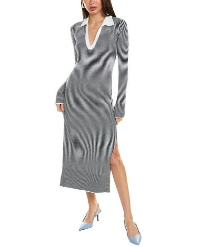 STAUD Crown Wool-blend Dress - Grey