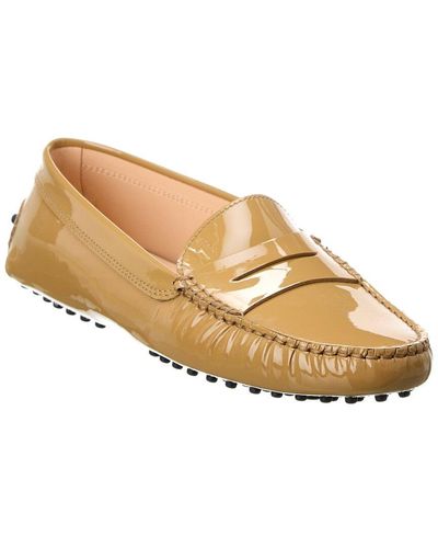 Tod's Patent Loafer - Natural
