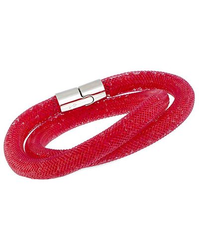 Swarovski Wrap Bracelet - Red