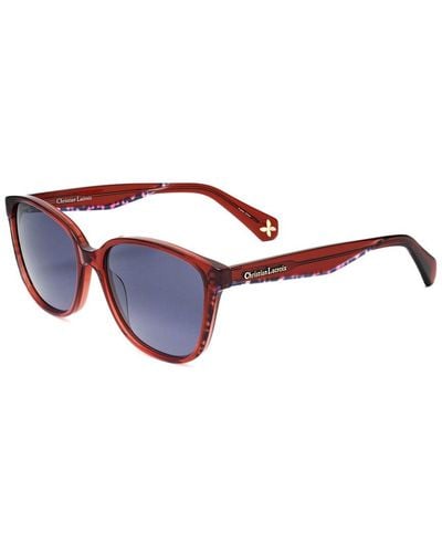 Christian Lacroix Cl1114 53mm Sunglasses - Blue