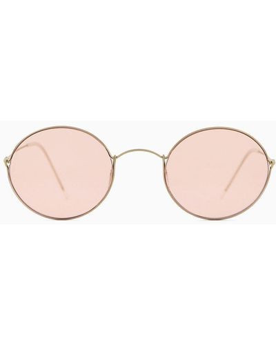 Giorgio Armani Round Sunglasses - Pink