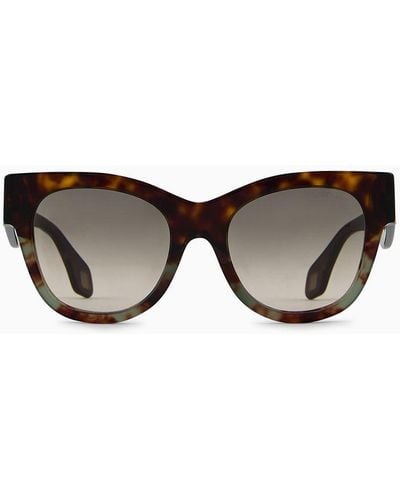 Giorgio Armani Square Sunglasses - Black