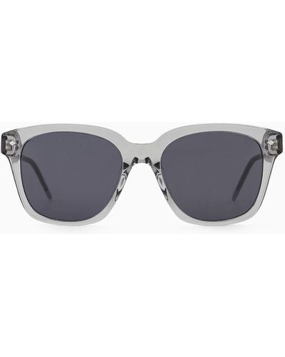 Giorgio Armani Square Sunglasses - Gray