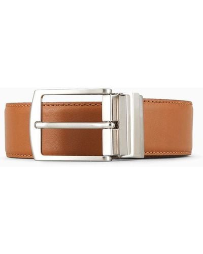 Giorgio Armani Reversible Leather Belt - Multicolour