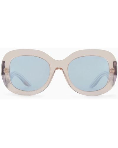 Giorgio Armani Gafas De Sol Ovaladas Para - Azul