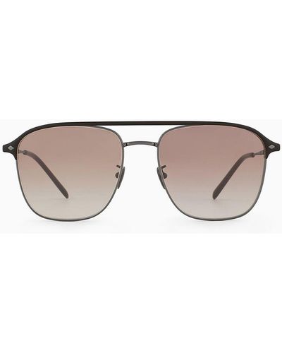 Giorgio Armani Eckige Sonnenbrille - Mehrfarbig