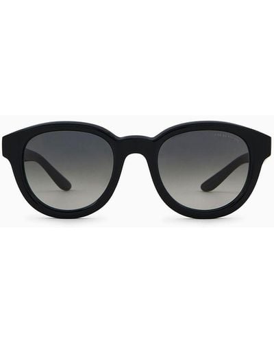 Giorgio Armani Women's Cat-eye Sunglasses - Black