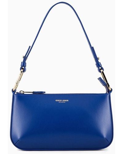 Giorgio Armani Crossbody Bags - Blue
