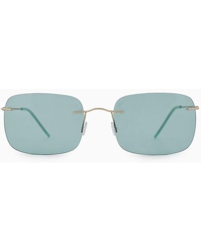 Giorgio Armani Pillow Sunglasses - Blue