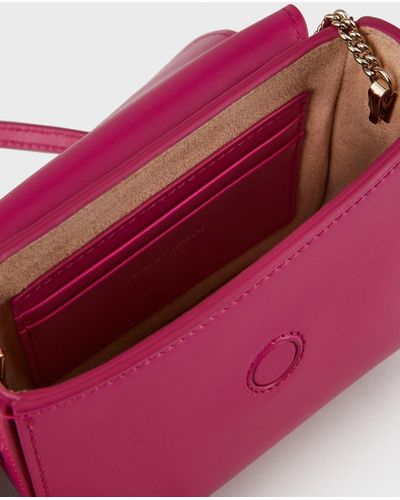 Giorgio Armani Mini La Prima Bag In Hand-grained Leather - Multicolour