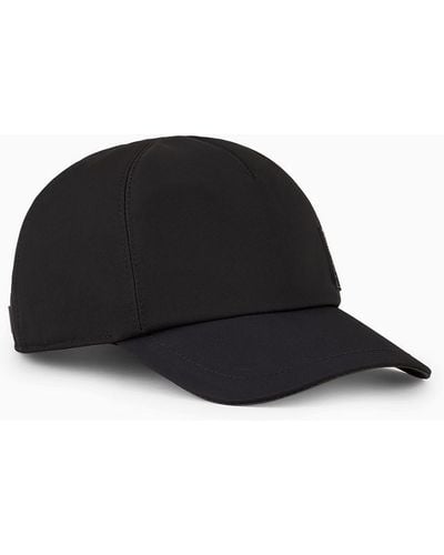 Giorgio Armani Technical-fabric Baseball Cap - Black