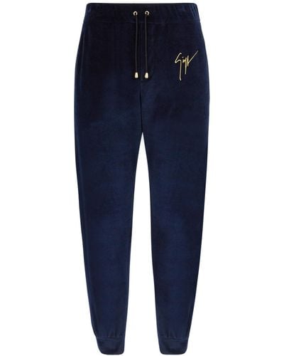 Men's Luxury Jogging - Giuseppe Zanotti Black Sport Pants