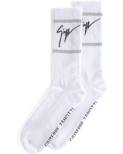 Giuseppe Zanotti Gz-socks - White