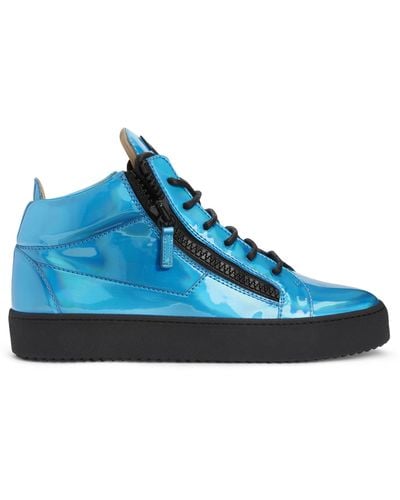 Giuseppe Zanotti Kriss Low-top Sneakers - Blue
