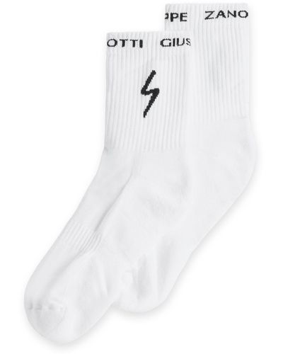Giuseppe Zanotti Gz-socks - White