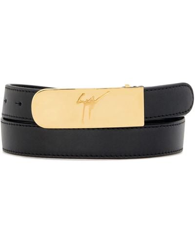 Giuseppe Zanotti Belt - Snake Skin - Red Black - EAU7877700 – Dabbous