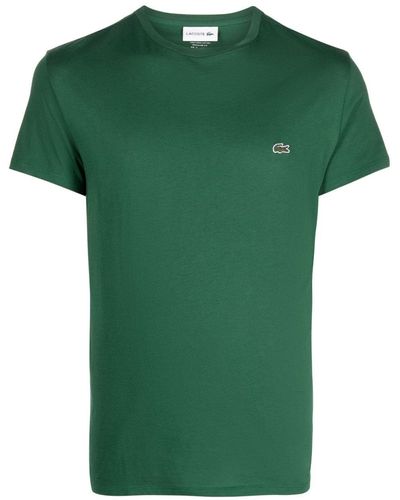 Lacoste T-shirt con applicazione - Verde