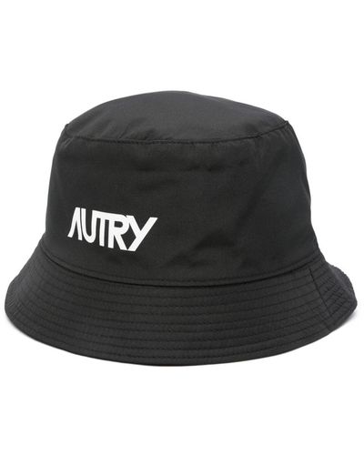 Autry Cappello bucket con stampa - Nero