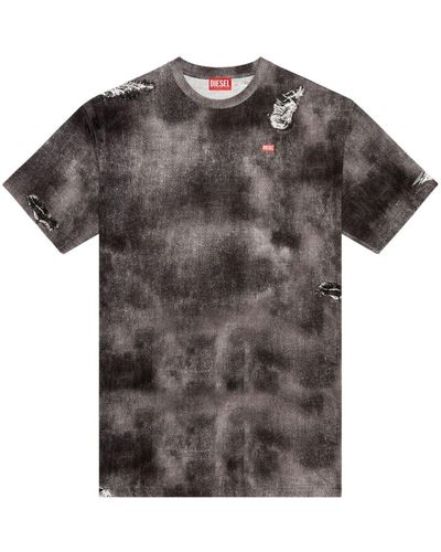 DIESEL T-shirt T-Wash-N2 - Grigio