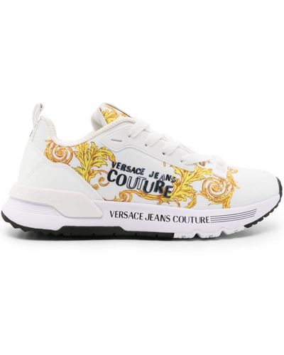 Versace Sneakers dynamic watercolour couture - Bianco