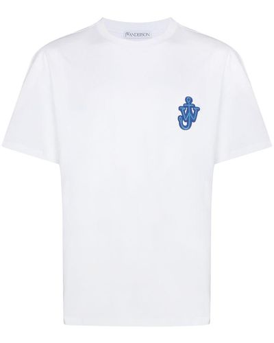 JW Anderson T-Shirt Patch - Bianco