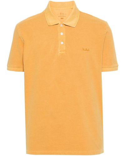 Woolrich Polo con ricamo - Arancione