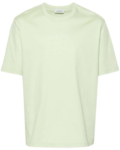 Lanvin T-shirt con ricamo - Verde
