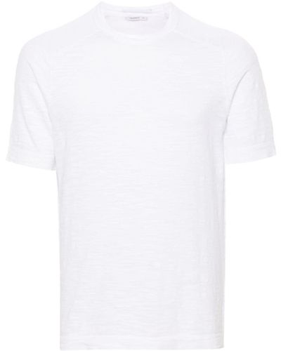 Transit T-shirt con trama armatura - Bianco