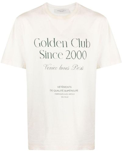 Golden Goose T-shirt con stampa - Multicolore