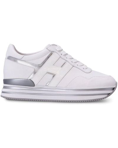 Hogan Sneaker in pelle Midi H483 - Bianco