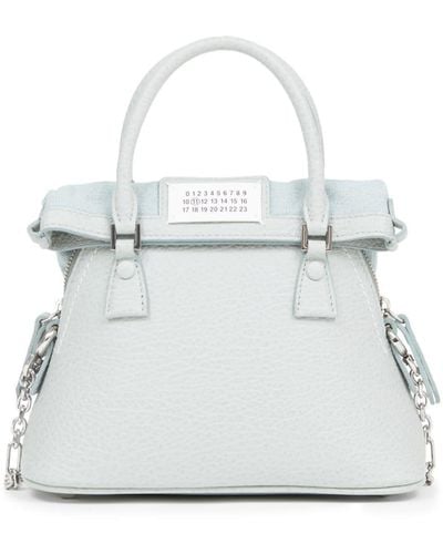 Maison Margiela Borsa tote 5AC Classique mini - Bianco